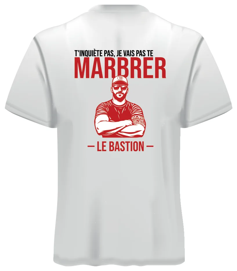 T-shirt MARBRER — Le Bastion